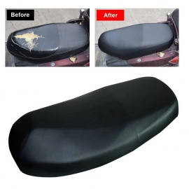 nanan Motorcycle Seat Cover Leather Seat Protector Wear-resisting Waterproof Cover for Motorcycle Scooter Electric Vehicle