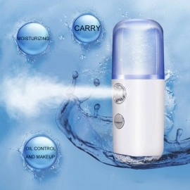 30ML Mini Facial Steamer  Mister Facial Sprayer USB Nebulizer Humidifier Moisturizing Hydrating Women Beauty Skin Care Tool