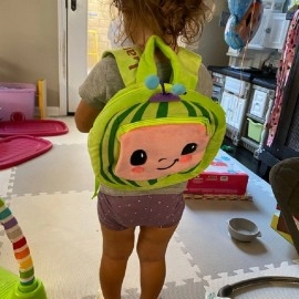 CoCoMeloned JOJOs 23cm Plush Backpacks Kid Shoulder Bag Cute Book Bag Kids Children Toddler JJ Stuffed Toy Kindergarten Gifts